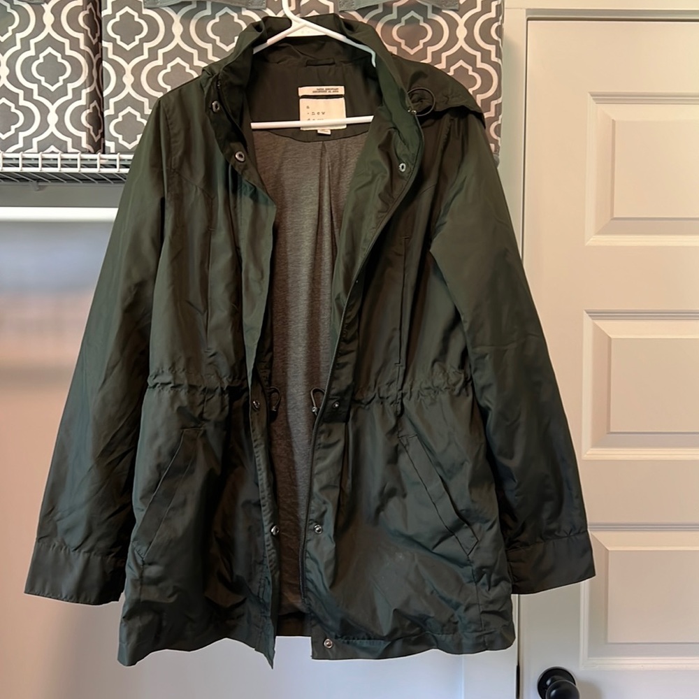 A new day rain coat